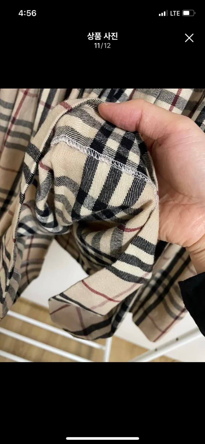 BURBERRY 버버리 정품 체크 플리츠 랩스커트 골프웨어 골프치마 상품이미지9