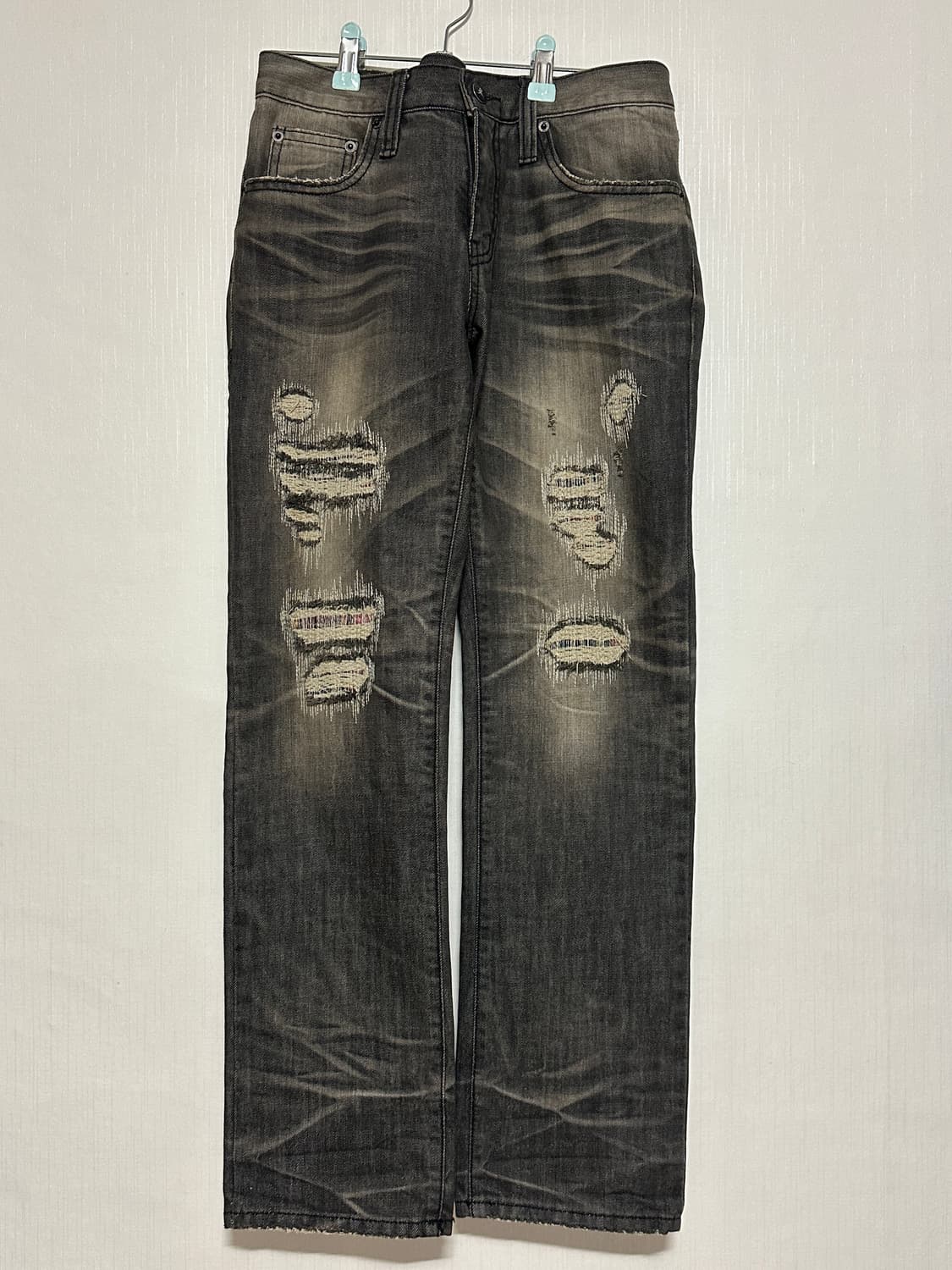 Buried alive distressed denim  상품이미지1
