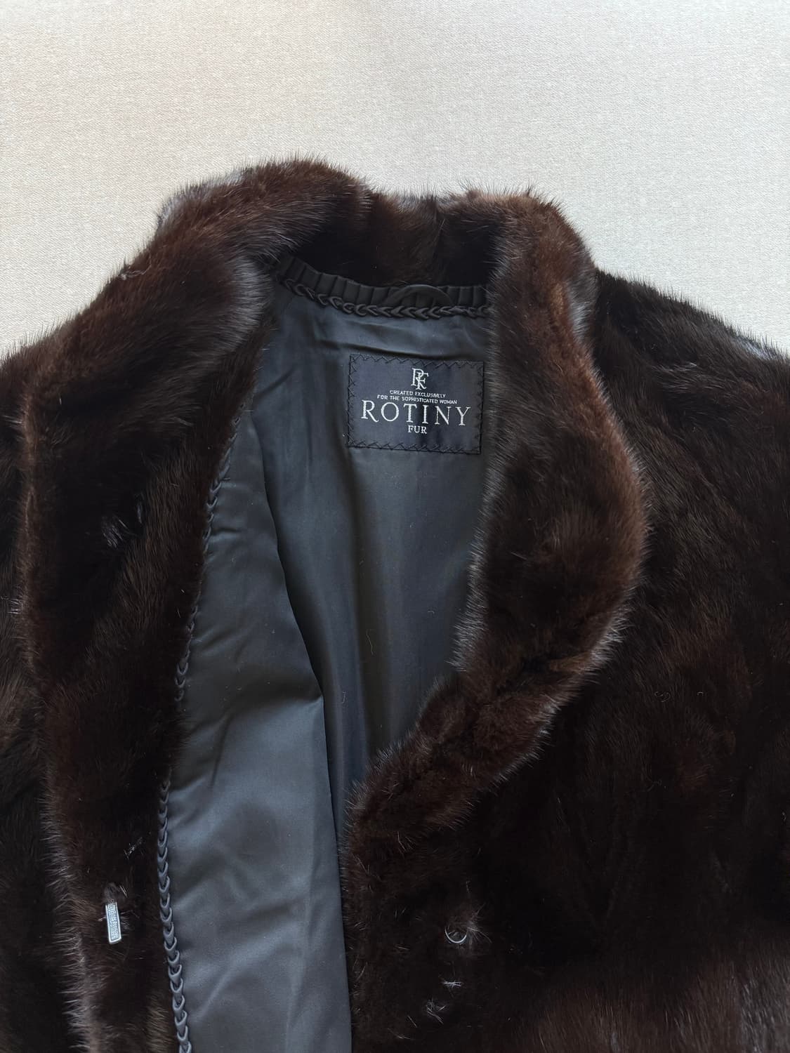 로티니 | 리얼 밍크 퍼 코트 상품이미지5