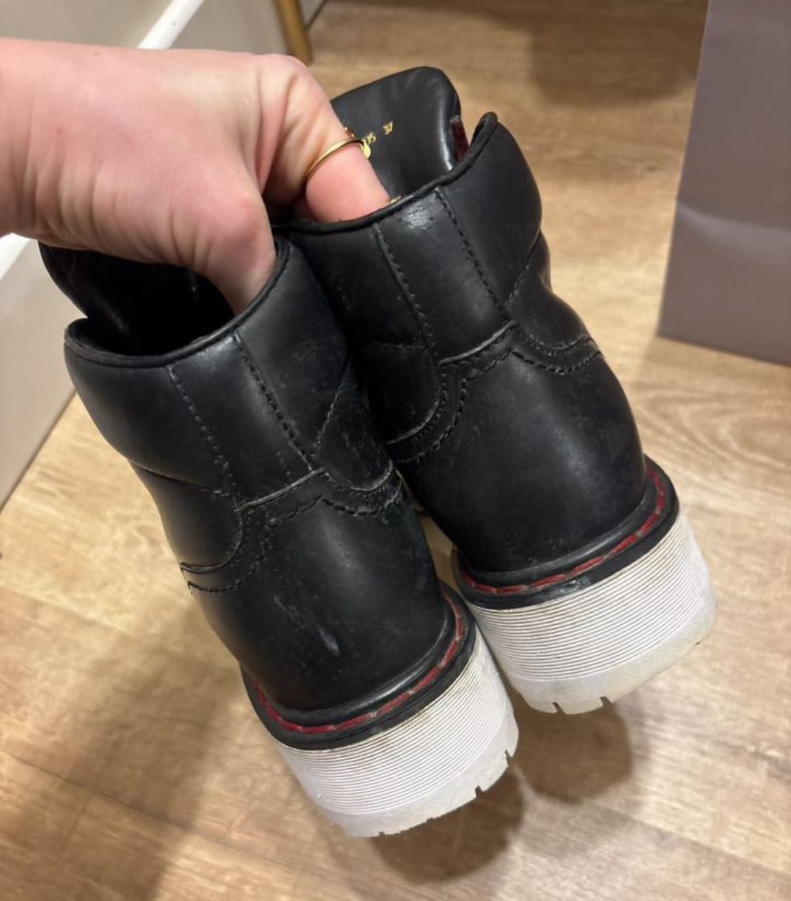 PRADA  프라다 컴뱃부츠(37 사이즈)해외발송 상품이미지6