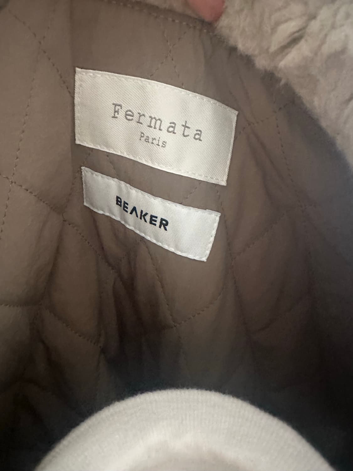 페르마타 퀼팅 에코퍼 아우터 상품이미지4