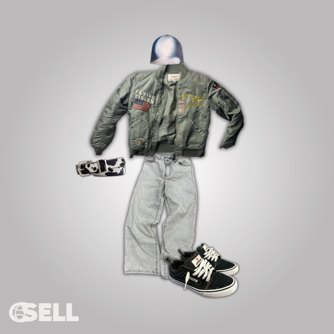 빈티지 항공점퍼 상품이미지2