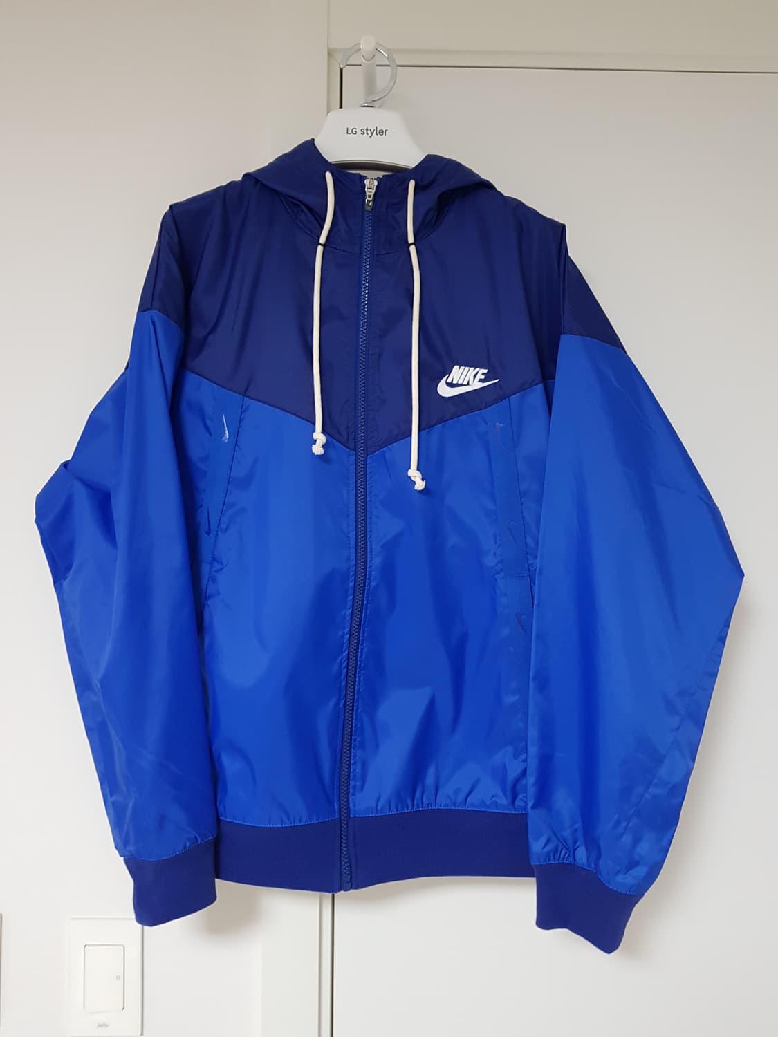 XL) 나이키 윈드러너 후디 자켓 바람막이 딥 로얄 블루 상품이미지1