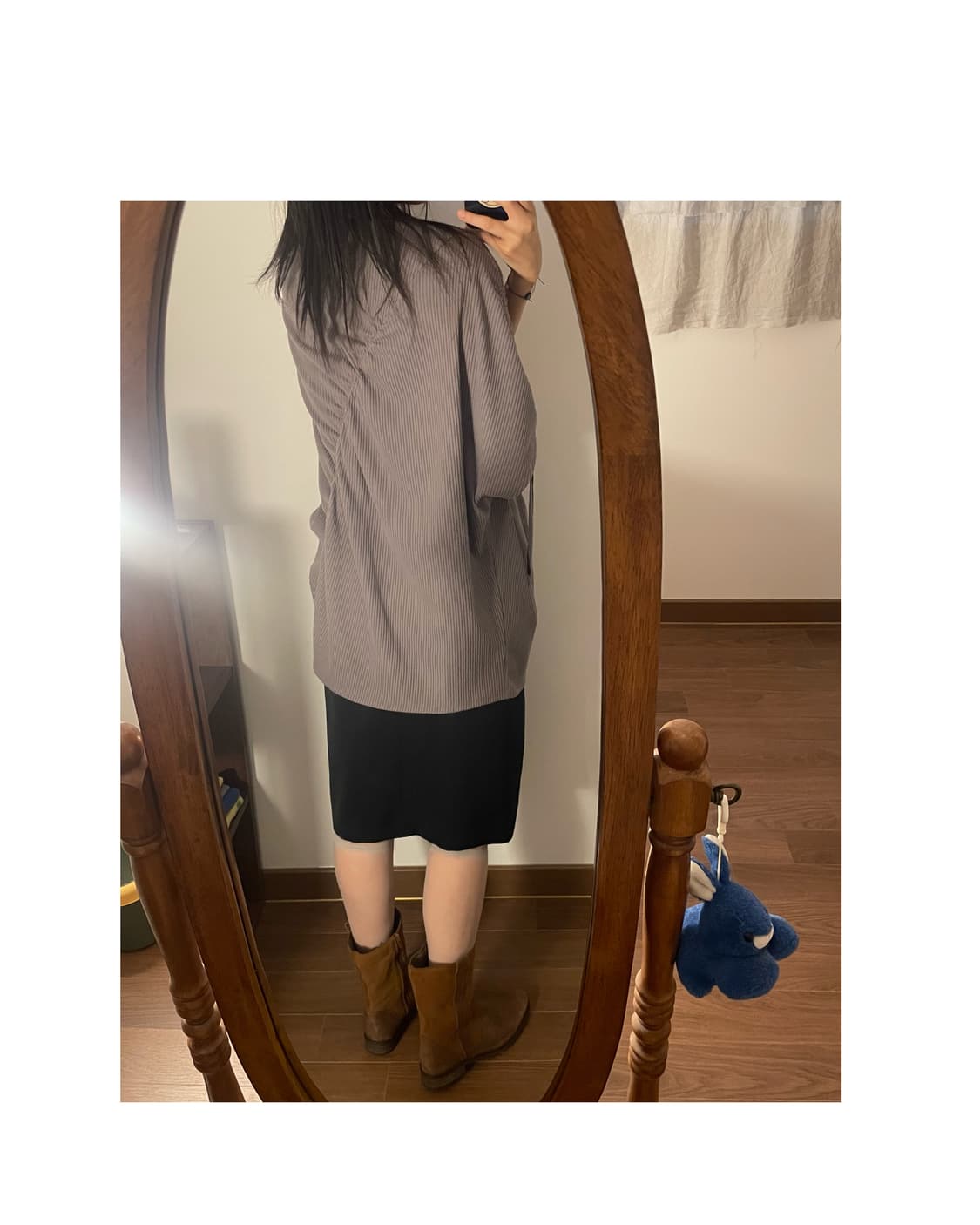 Asymmetric shirring sleeveless 상품이미지10