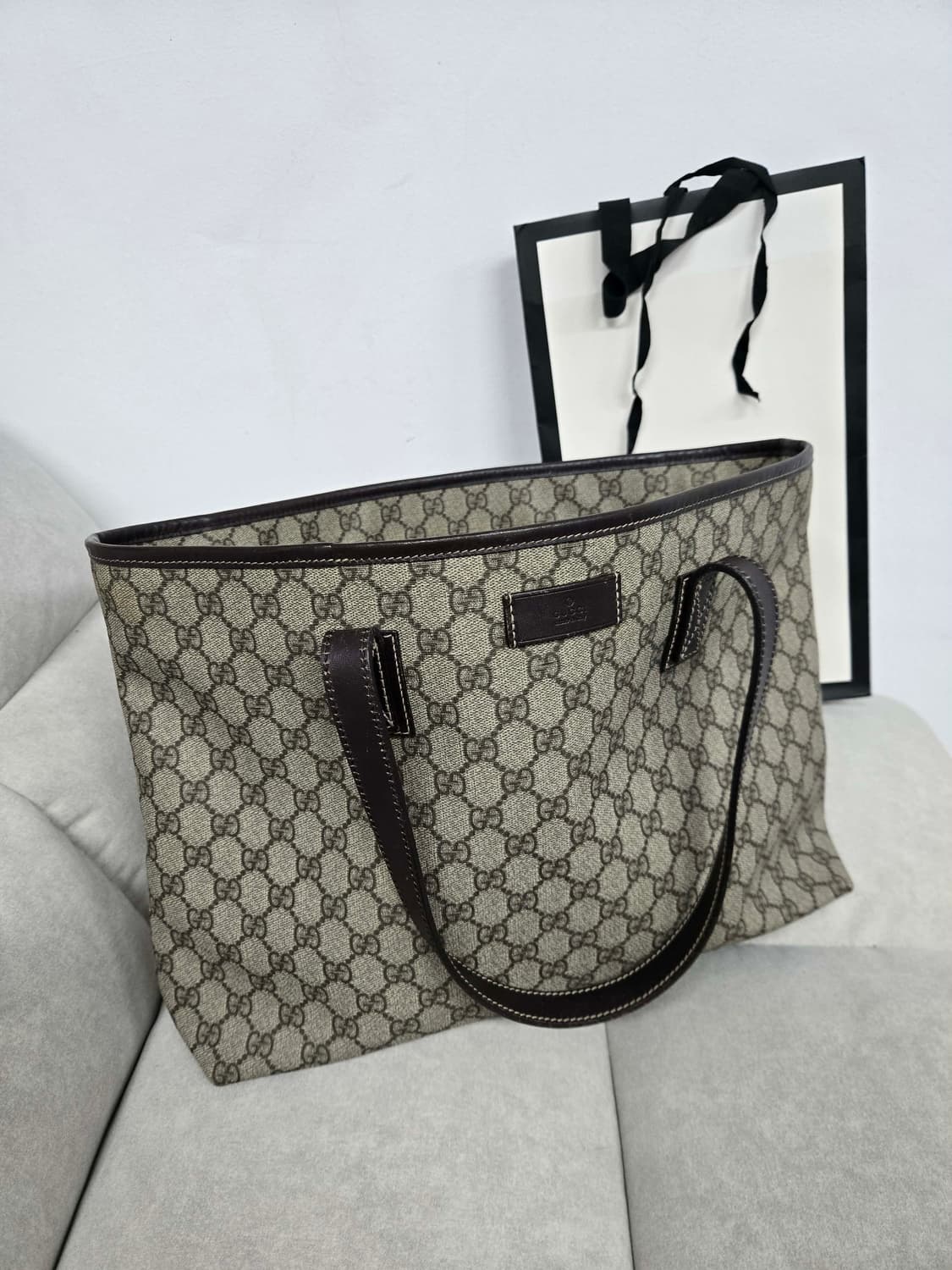 [보증서 정품] 구찌 자가드 숄더백 상품이미지4