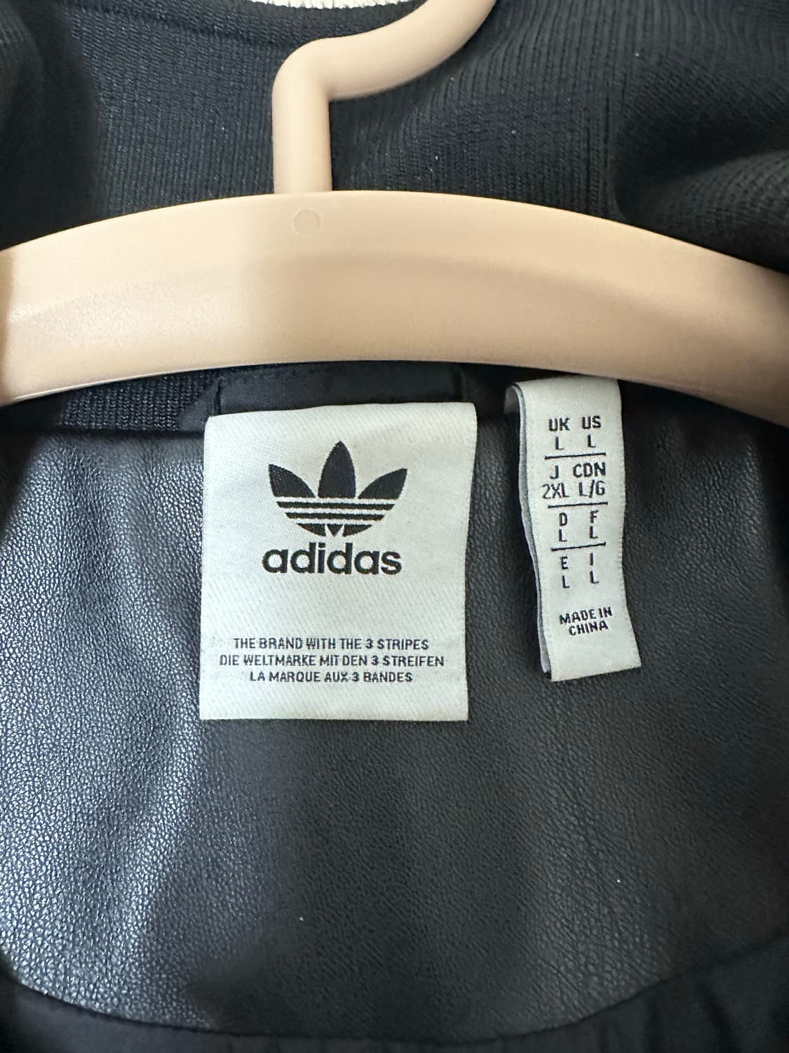 아디다스 포우 레더 자켓 L 상품이미지3