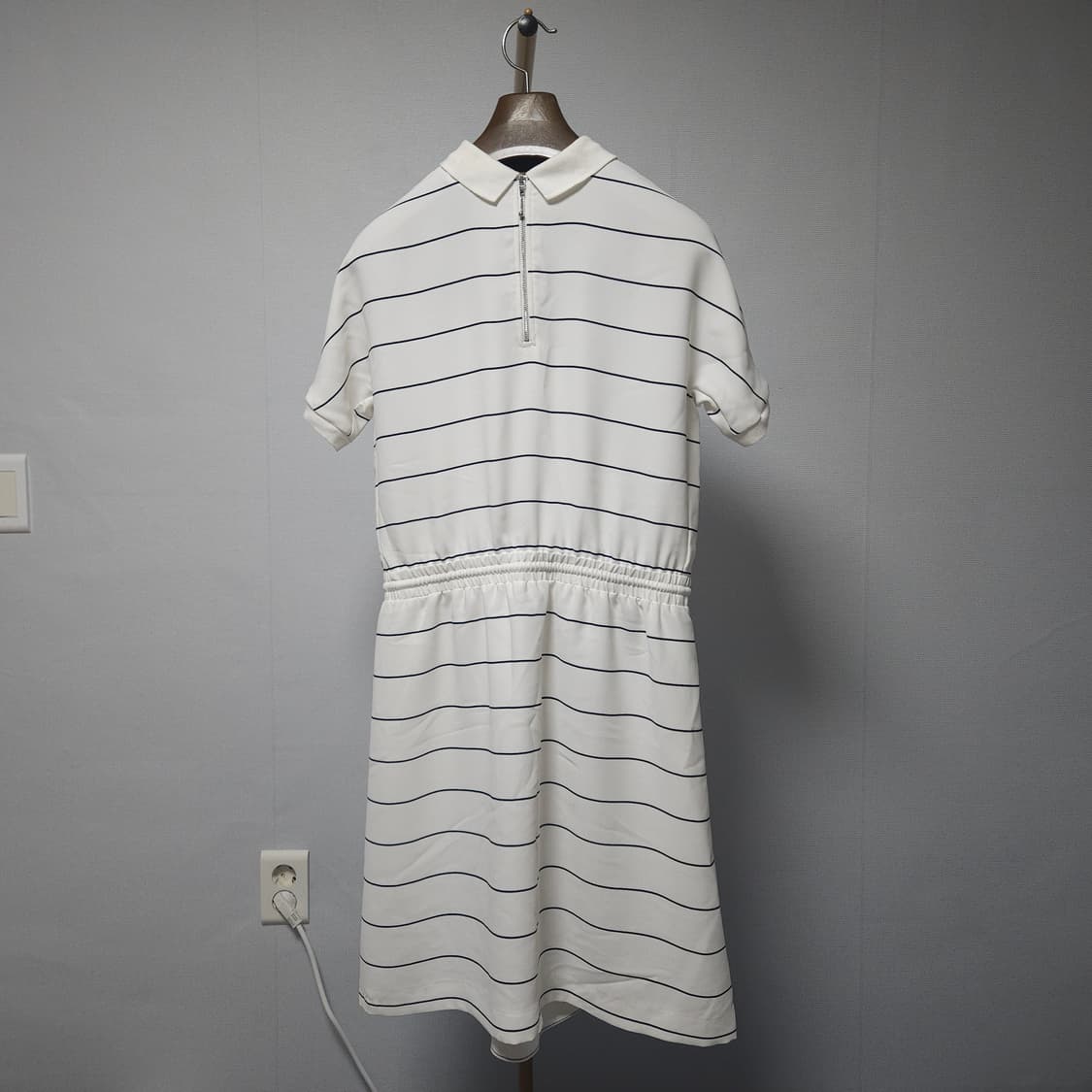 95 ) 라코스테 여성 스트라이프 반팔 원피스 상품이미지3