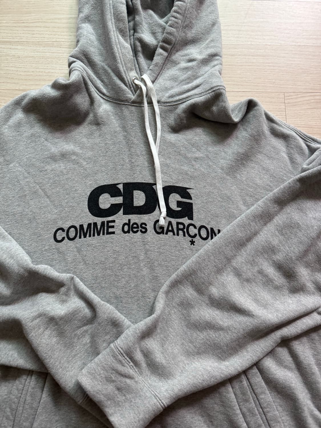 CDG 후드티 M사이즈 오버사이즈 상품이미지2