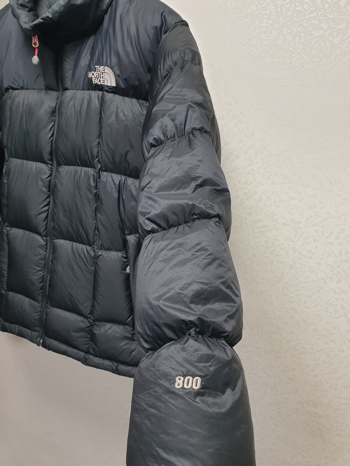 [m/95] 노스페이스 구스패딩800 블랙 상품이미지3