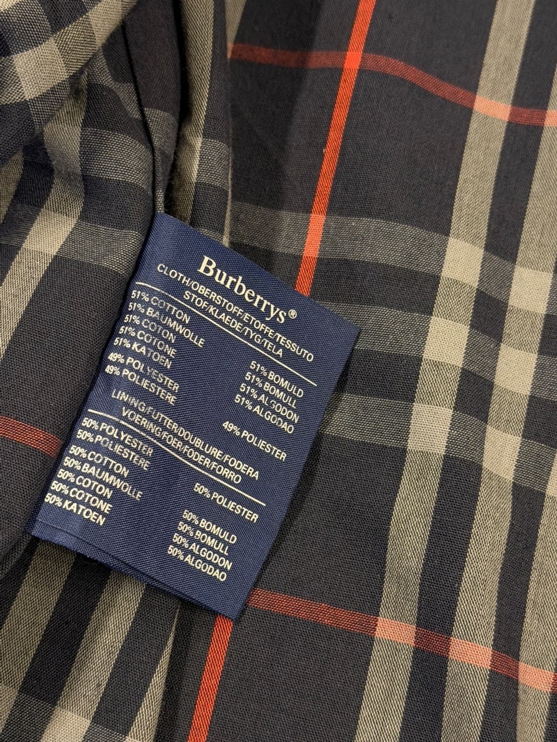 90s 버버리 래글런 코트 100 상품이미지9