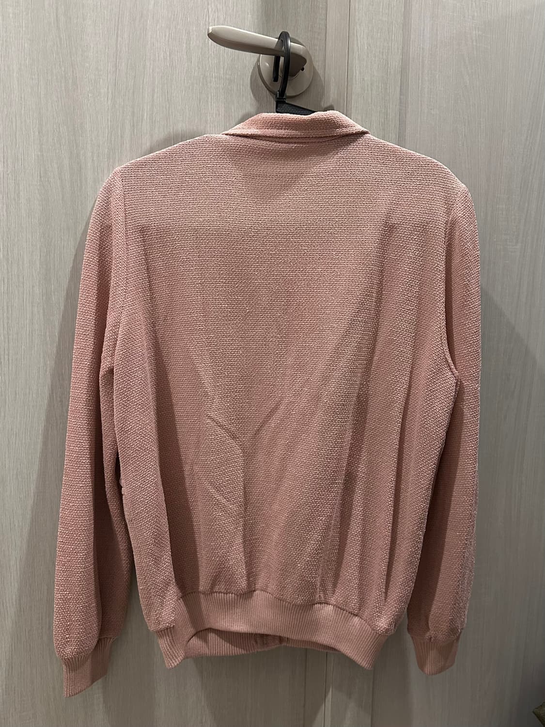 빈티지 베이비핑크 가디건 탑 상품이미지5