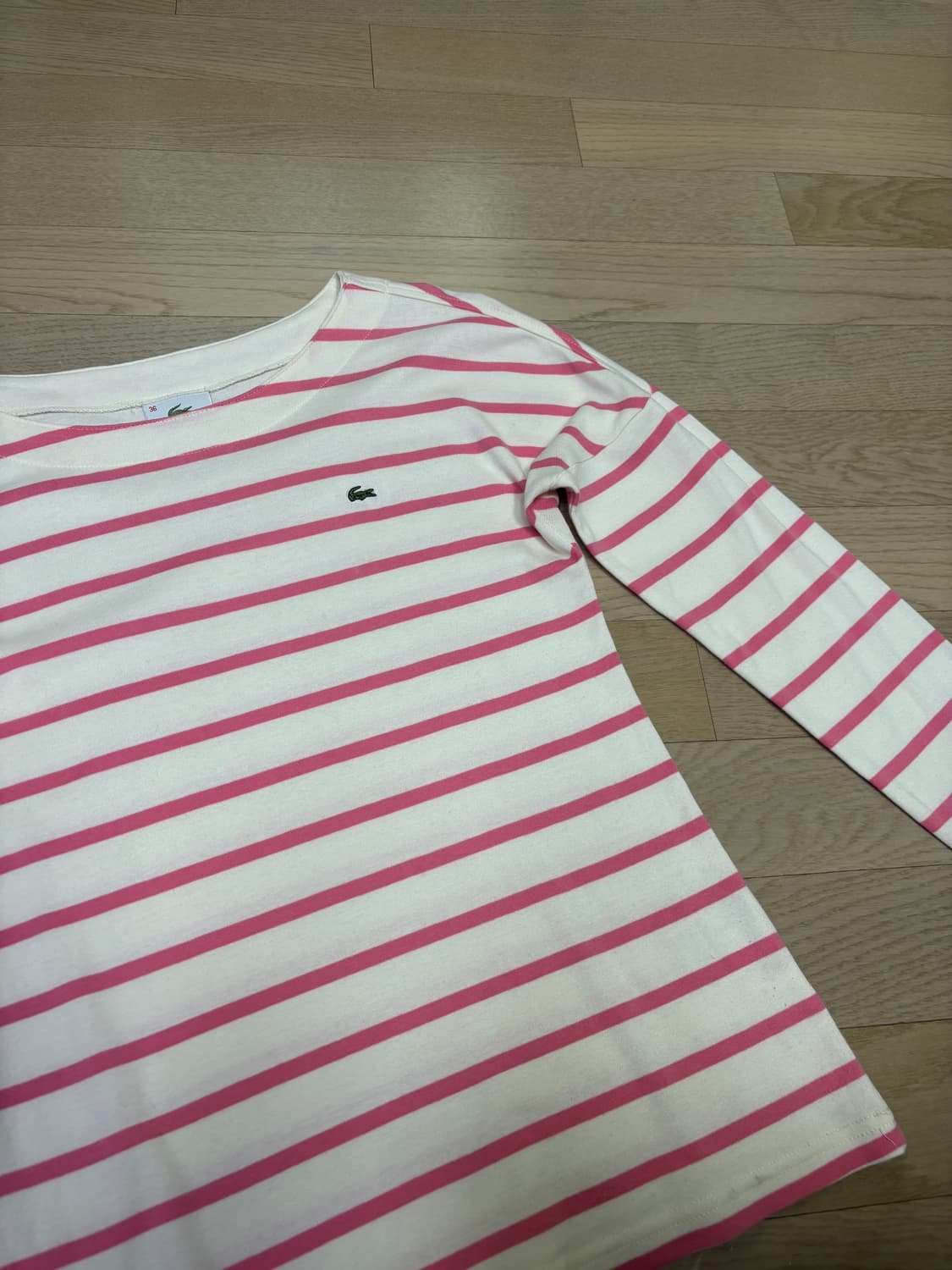 LACOSTE 스트라이프 롱슬리브 티셔츠 상품이미지8