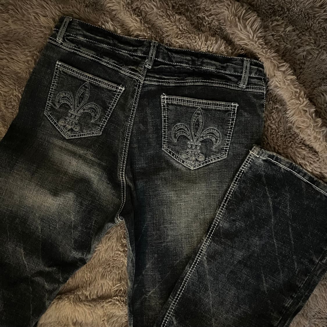 일본빈티지 큐빅 팬츠 상품이미지3