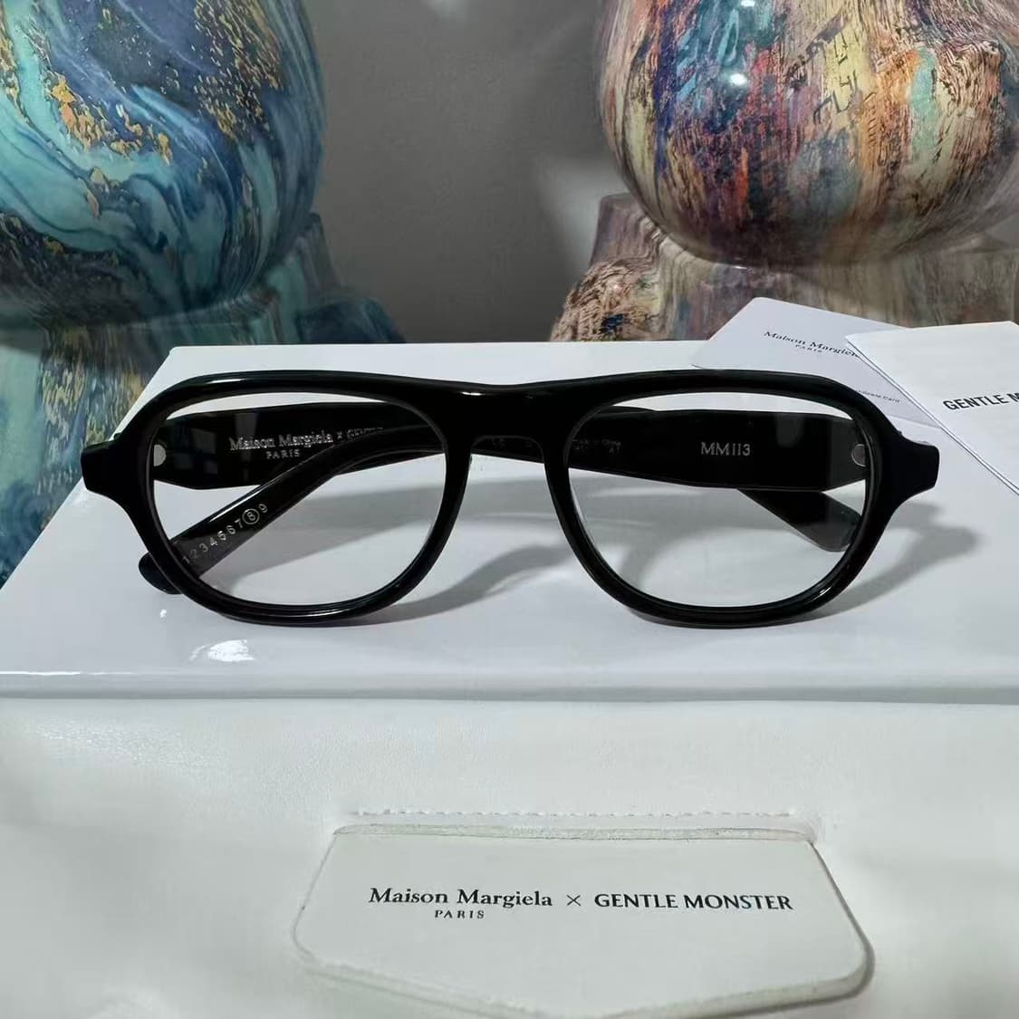 (정품)젠틀몬스터x메종마르지엘라 MM113 01  패션안경 상품이미지2