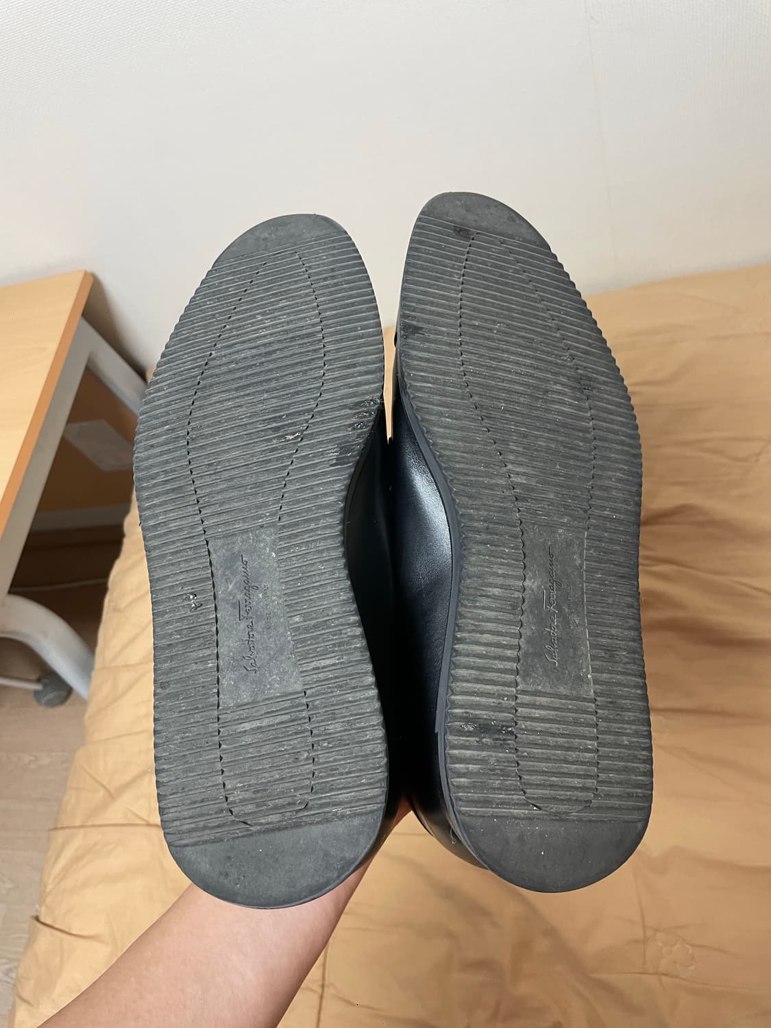 페라가모 블랙 남성 더비 슈즈 (ferregamo) 페레가모 구두 판매 상품이미지5