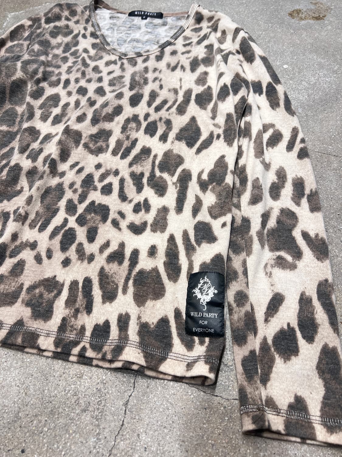 Leopard wild party T 상품이미지3