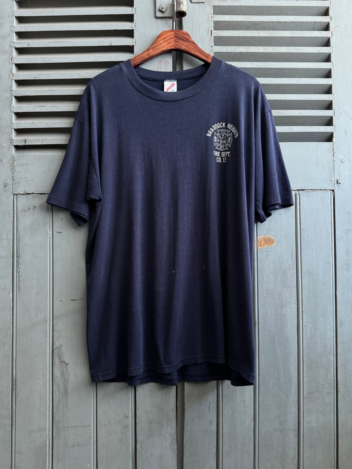 [XL]80's Jerzees USA BHVFD 프린팅 티셔츠 상품이미지2