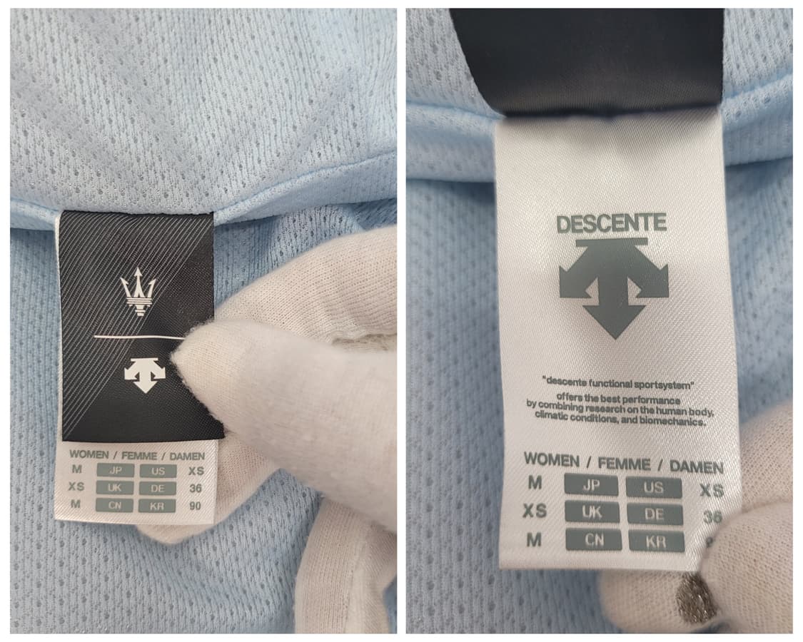 데상트 X 마세라티 셰르파 플리스 후드 집업 M 사이즈 상품이미지9