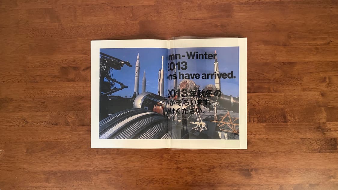 꼼데가르송 × 르네 뷔리 DM 카탈로그 (18호) 상품이미지4