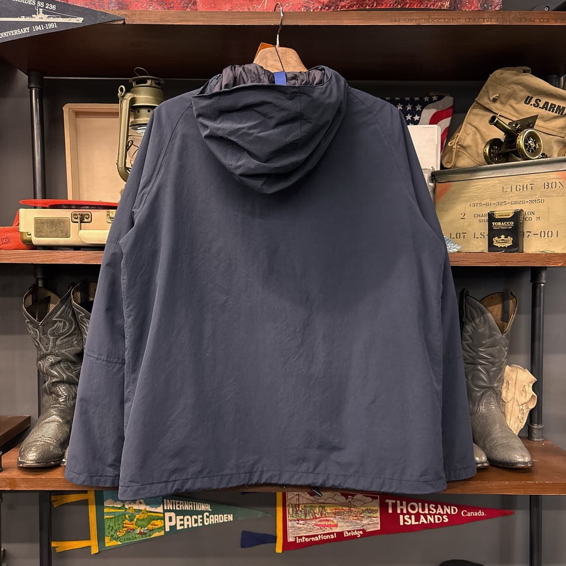 바버 웨더 컴포트라인 할렉 멀티포켓 나일론 후드파카 N967 상품이미지2