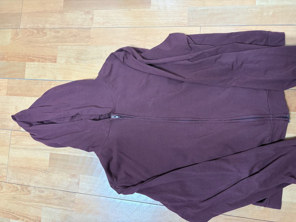 머듈 라운지 후드 버건디 4 상품이미지1