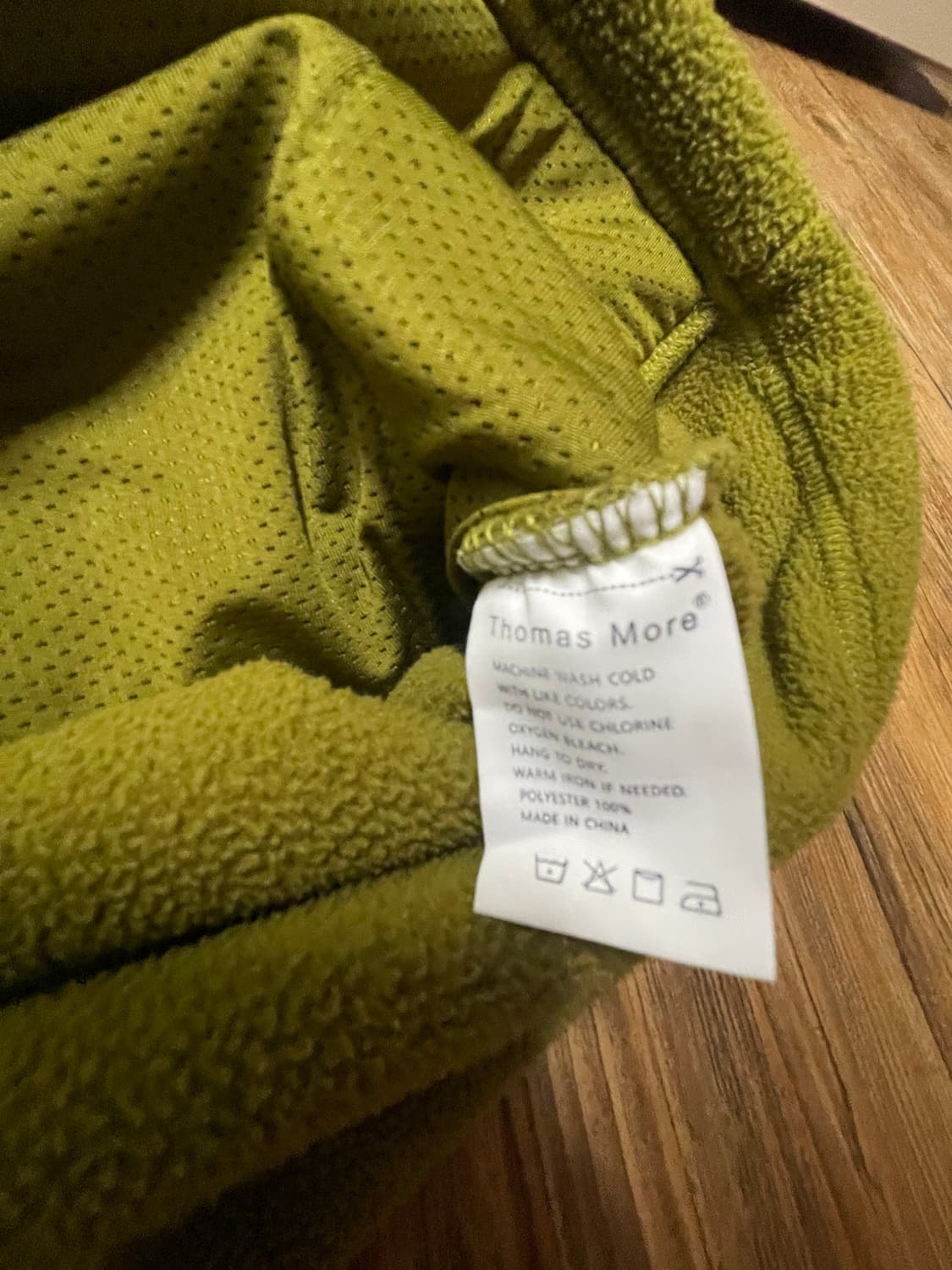 토마스모어 하프집업 올리브그린 M 상품이미지2