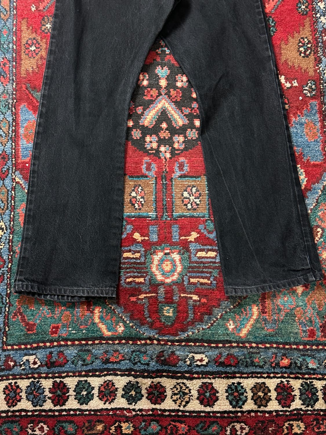 00's 리바이스 517 블랙 부츠컷 플레어진 상품이미지8