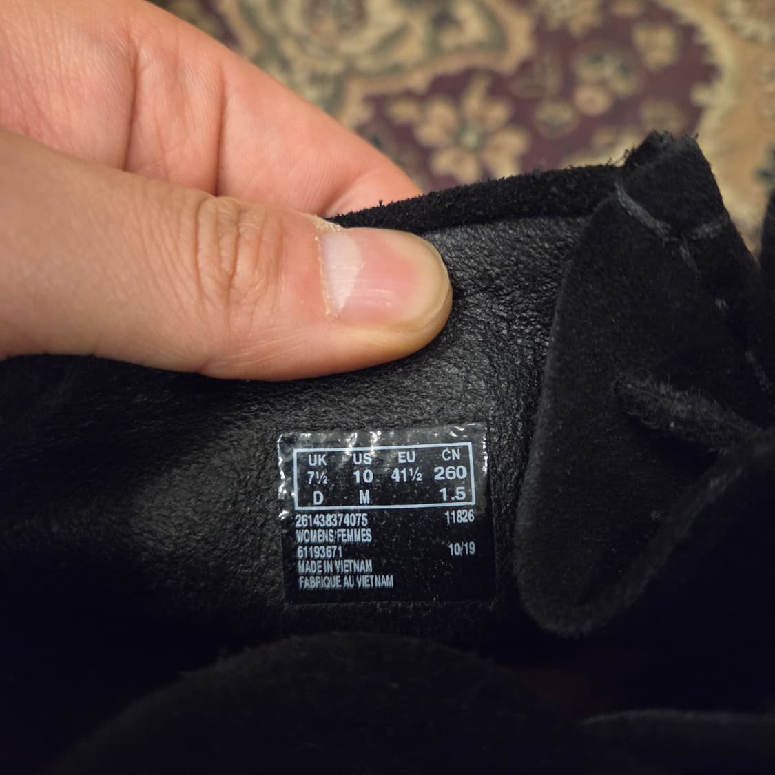 클락스 왈라비 260 블랙 상품이미지6