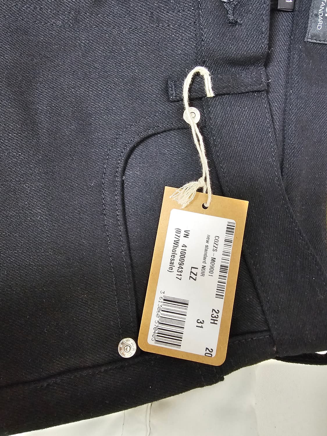 아페쎄 A.P.C 뉴 스탠다드 진 블랙진 31 새상품 (택포함) 상품이미지4