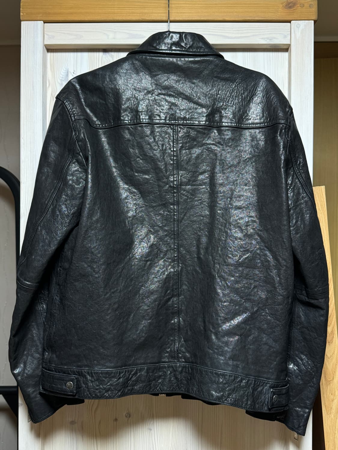 빌리언즈 싱글 레더 자켓 상품이미지2