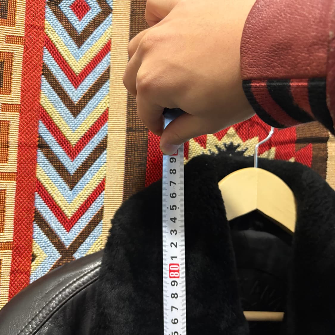 TOSKANA 빈티지 양가죽 롱 코트 레더자켓 상품이미지9