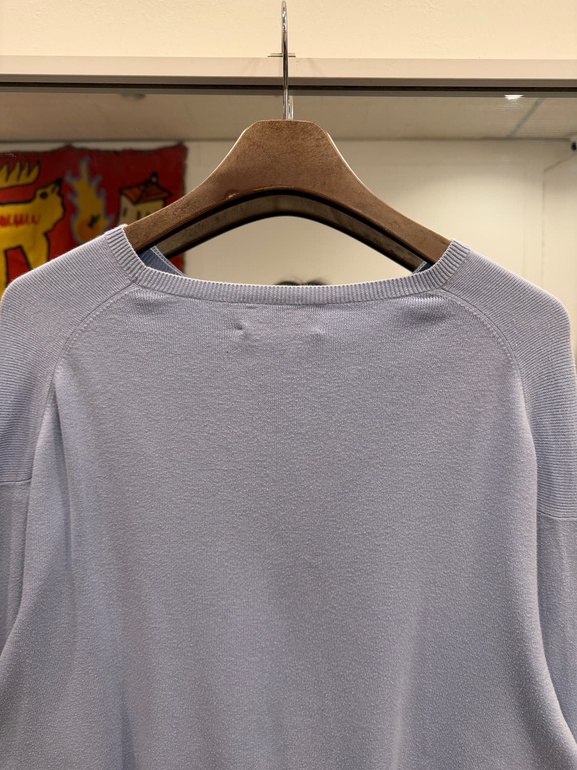 Polo RL 폴로 랄프로렌 PIMA COTTON 니트 (blue) 상품이미지7