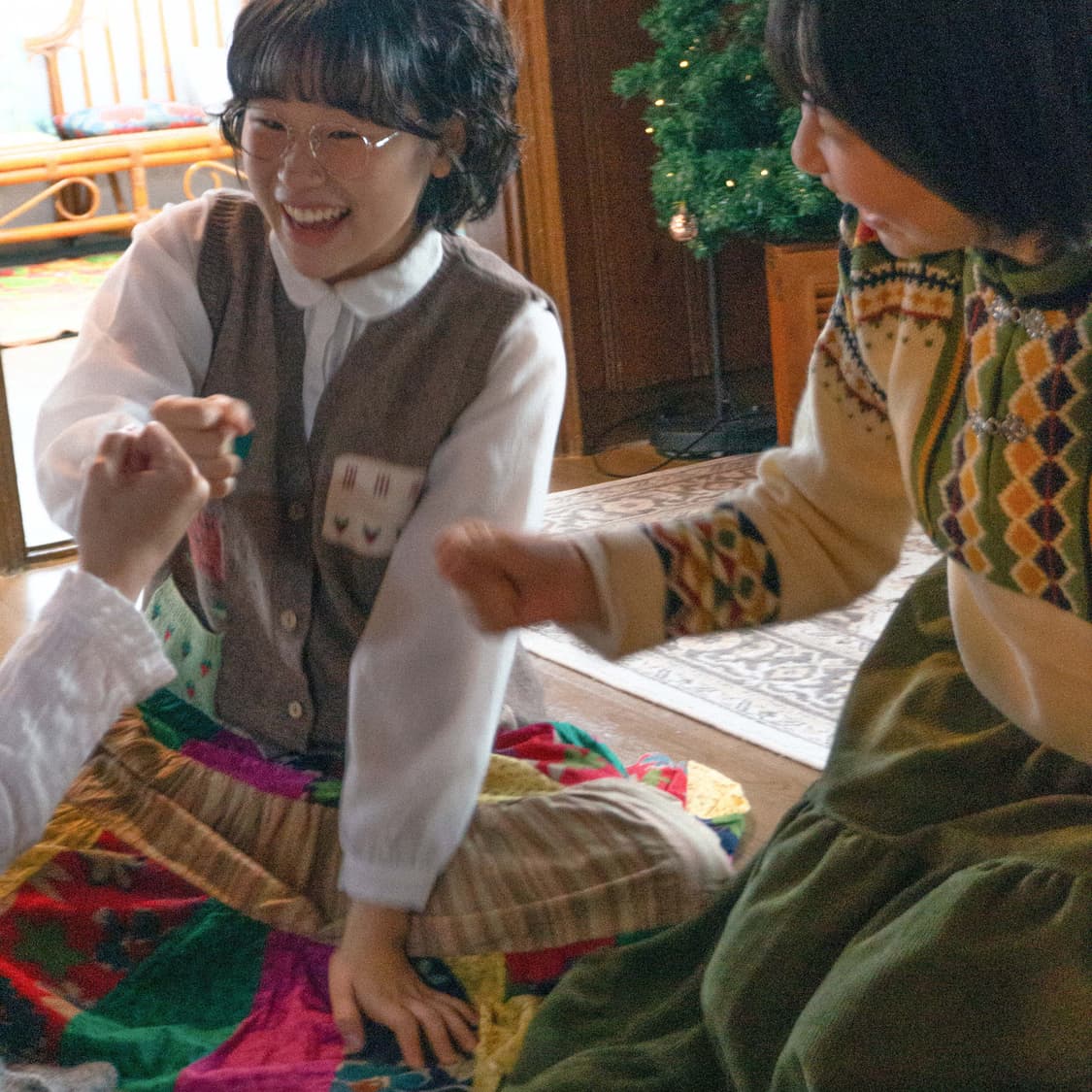 포켓 마을 니트 베스트 상품이미지3