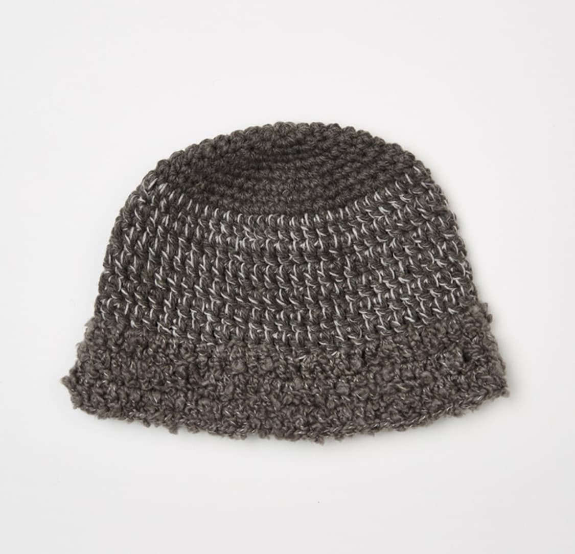 낫띵에브리띵 핸드메이드 니트 버킷햇 상품이미지3