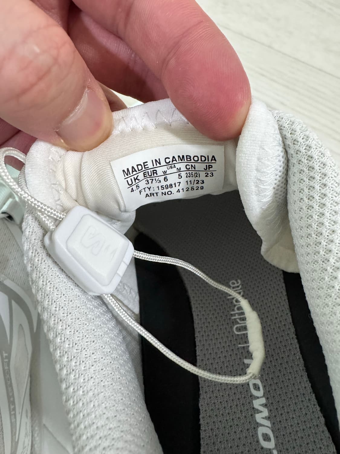 살로몬 XT-6 화이트 상품이미지5