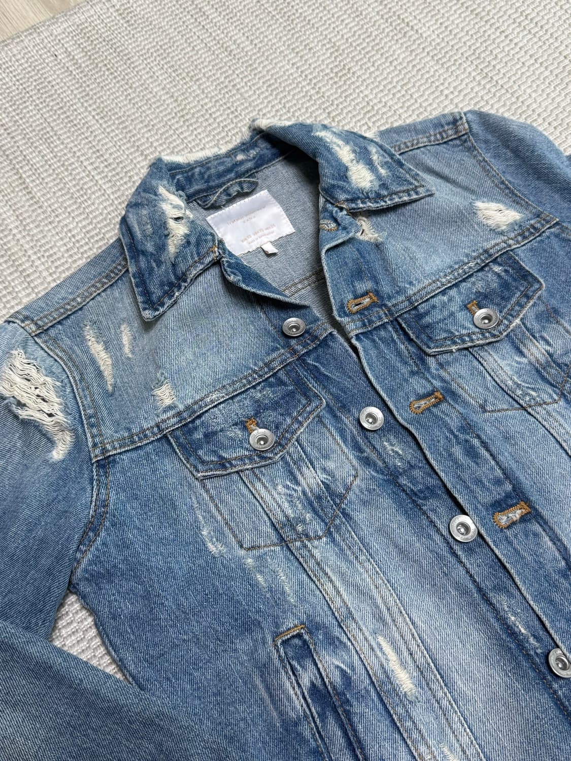 자라(zara) 청자켓 판매합니다. 상품이미지2