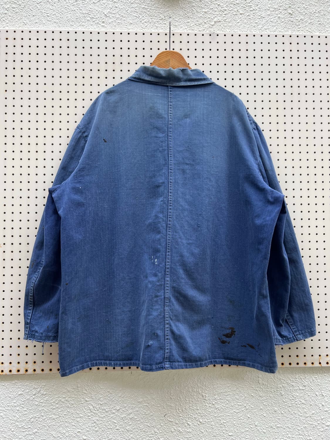 OLD VINTAGE HARD FADED HBT 헤링본트윌워크자켓 상품이미지7
