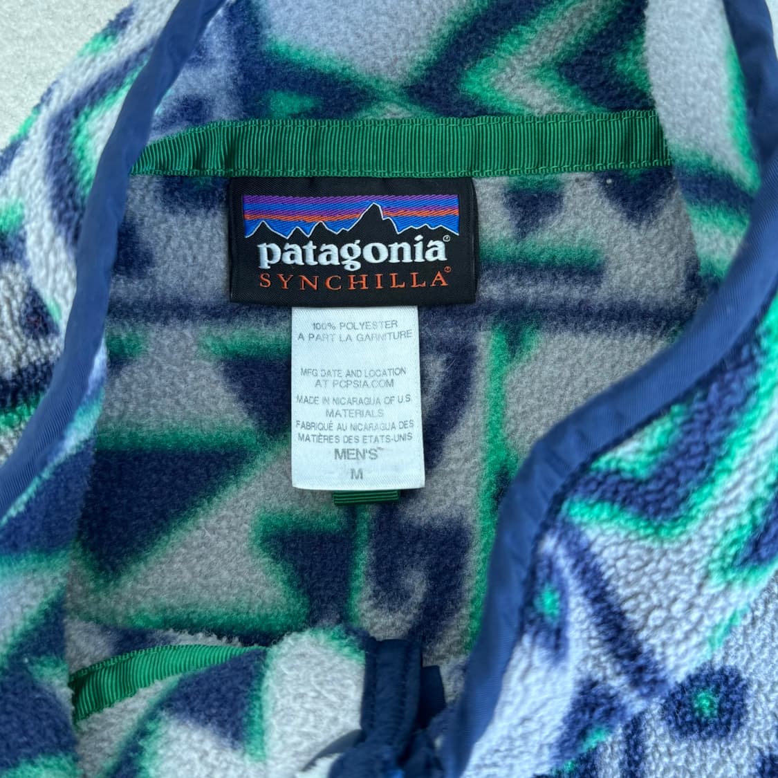 파타고니아 신칠라 아즈텍 그레이 M 상품이미지3