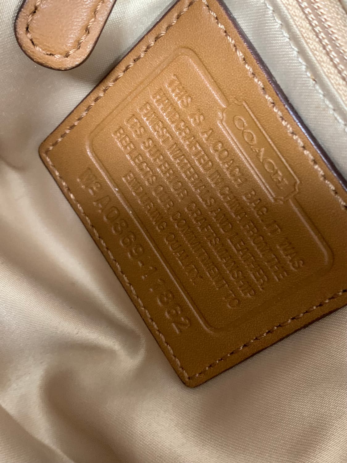 Coach signature buckle shoulder bag 상품이미지6