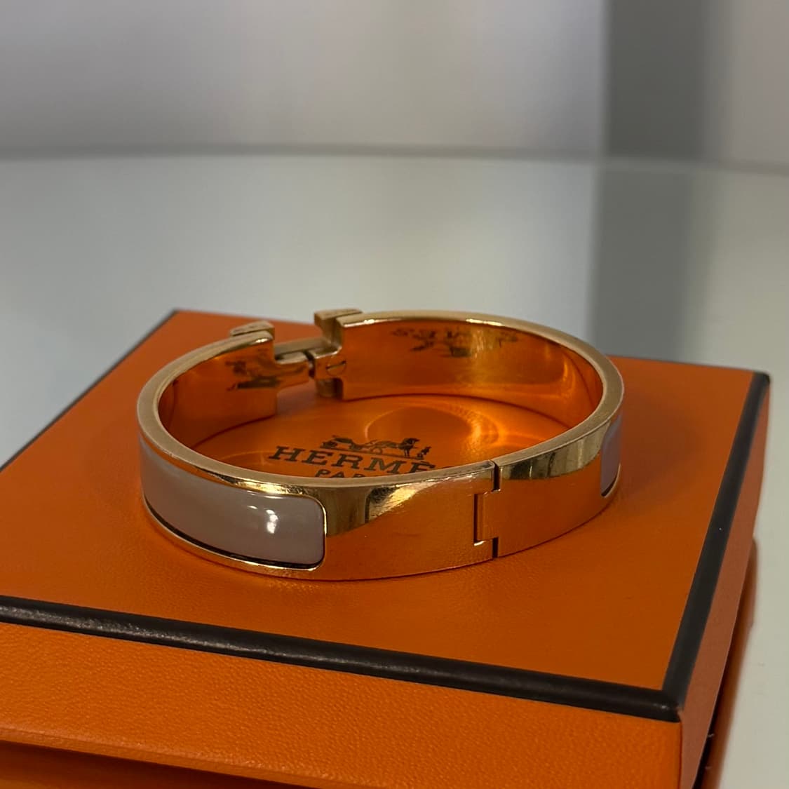 [ PM ] 에르메스 클릭아슈 브레이슬릿 PM 마론글라쎄 상품이미지4