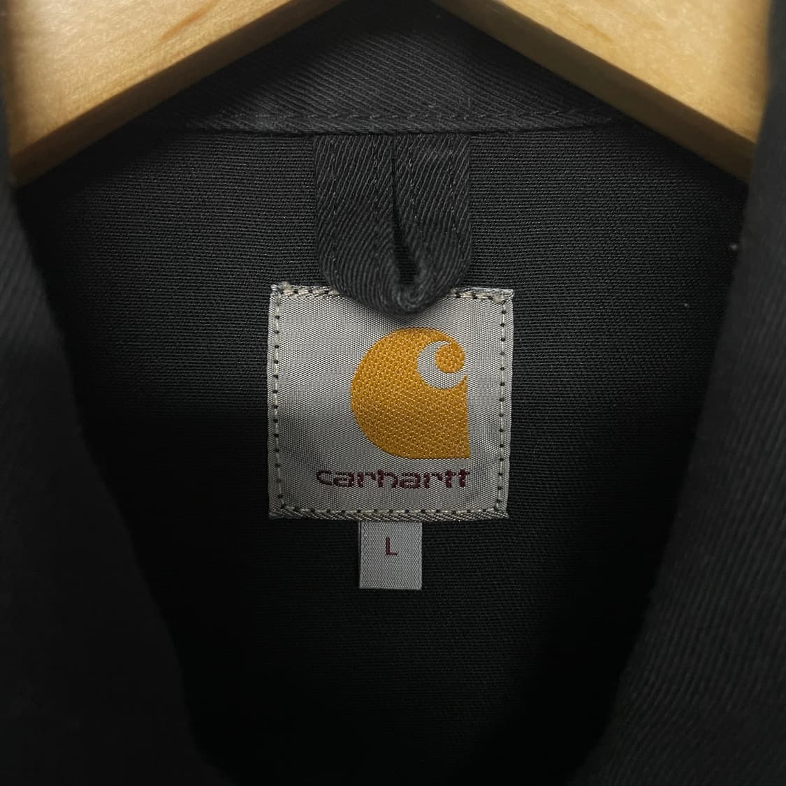칼하트 wip 워크 자켓 블랙 코 상품이미지8