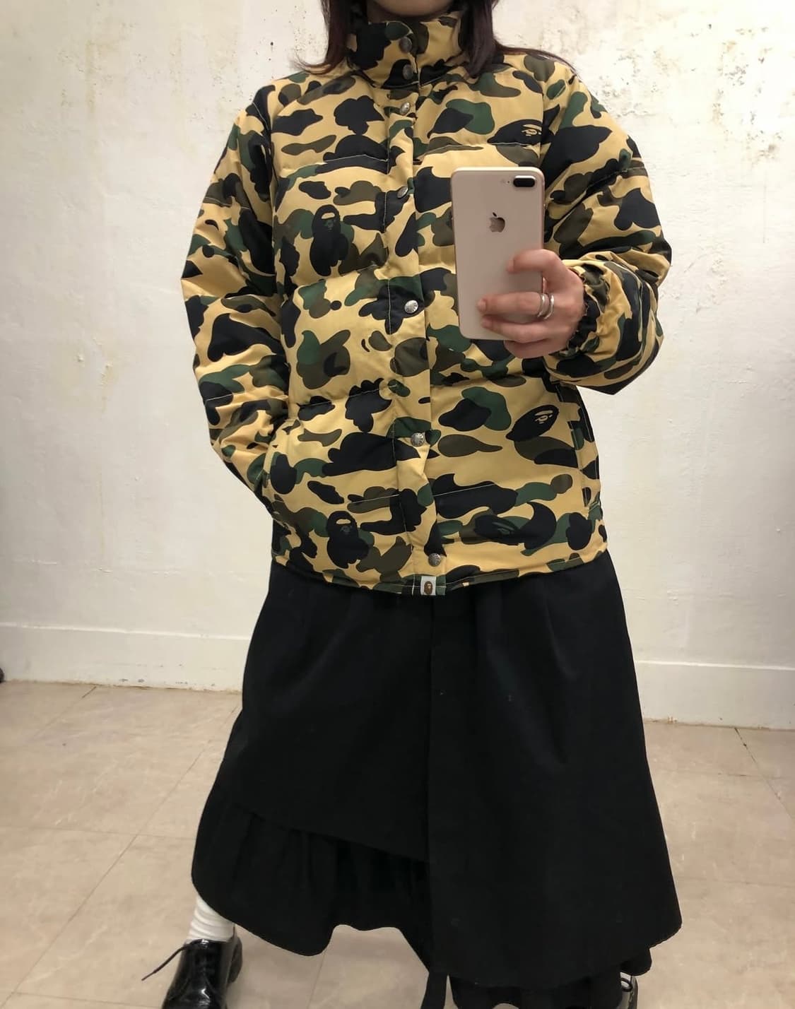 [무료배송]베이프 패딩 1st 카모 황계 상품이미지3