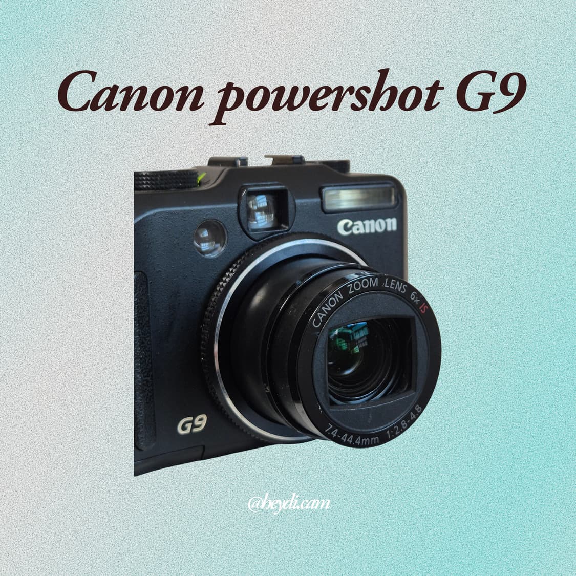 미품급) (안유진디카) 캐논 파워샷 G9 매트블랙 상품이미지4