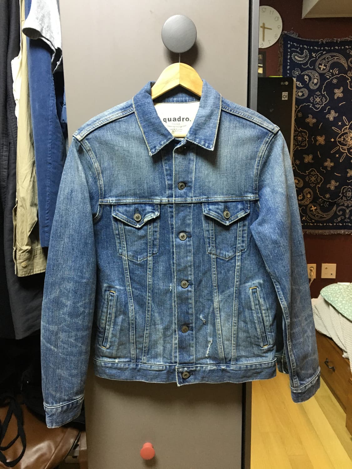 Quadro japan denim jacket 상품이미지2