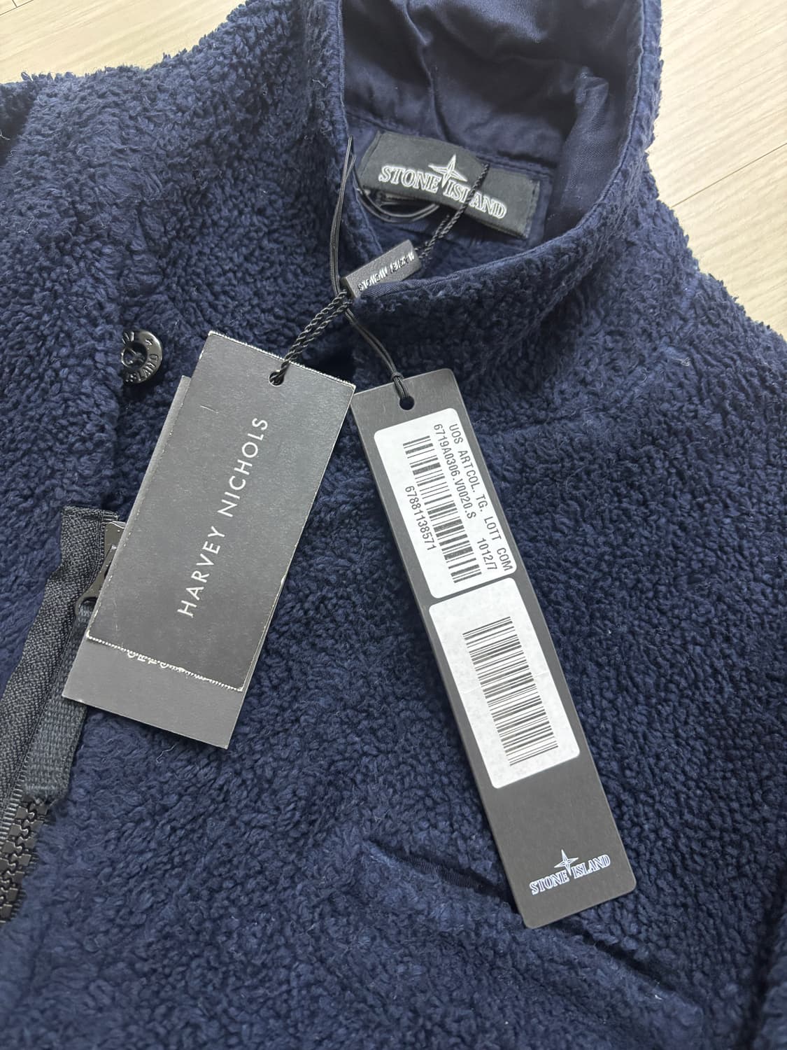 스톤아일랜드 플리스 택달린 새상품 상품이미지2