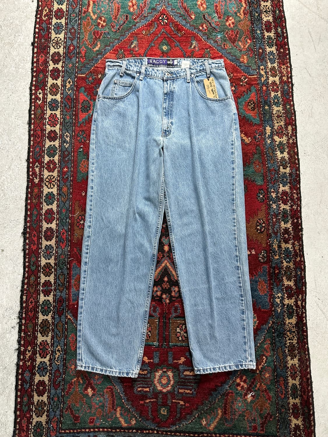 90's USA Made 리바이스 실버탭 배기 데님 팬츠 상품이미지1