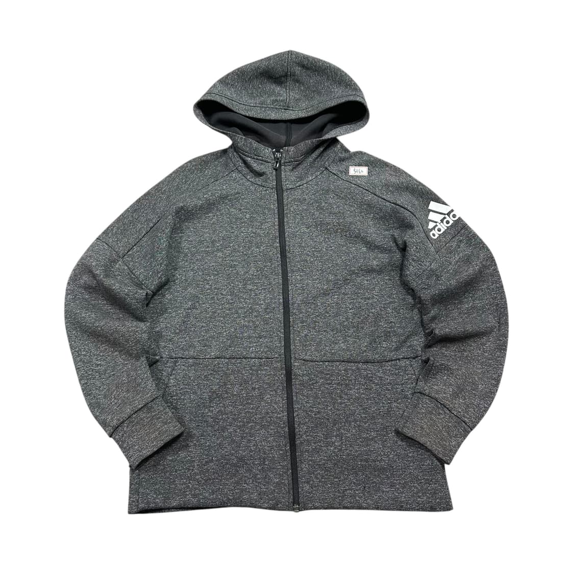 ✨ (만원 빈티지) 아디다스 그레이 트레이닝 후드 집업 (160) 상품이미지1