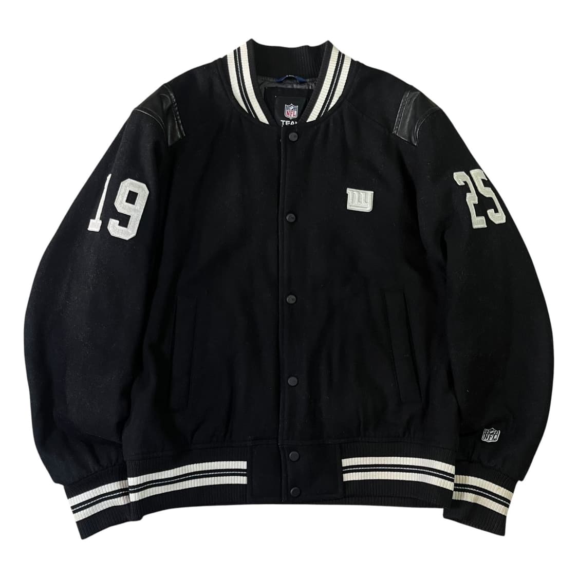 NFL 뉴욕 자이언츠 빅로고 울 바시티 자켓 상품이미지2