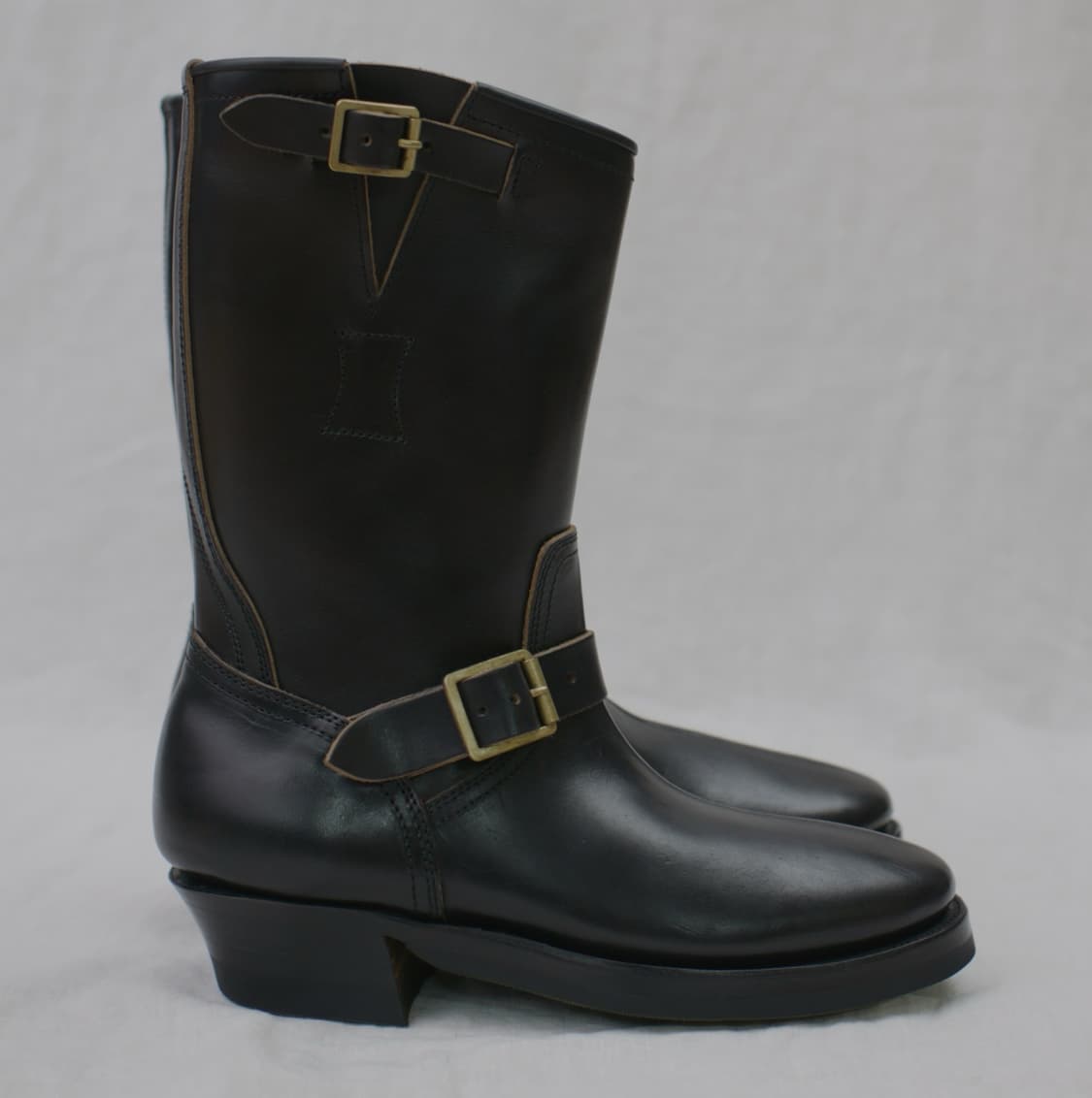 브라스도쿄 클린치 엔지니어 부츠 블랙 홀스벗 7 상품이미지3