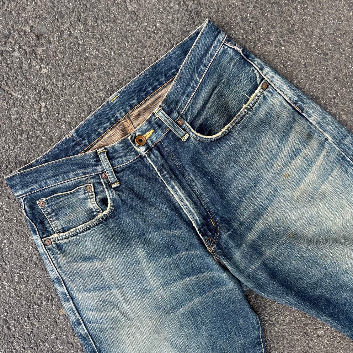 일본 에드윈 505 셀비지 데님 팬츠 상품이미지5